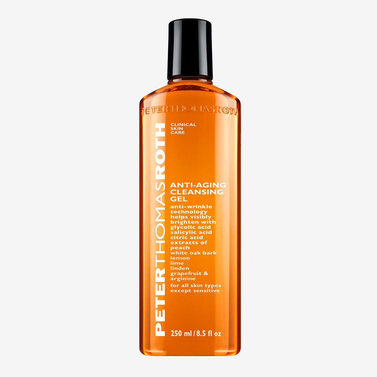 Peter Thomas Roth Anti-Aging Cleansing Gel | 8.5 oz | Exfoliating & Brightening Daily Face Wash