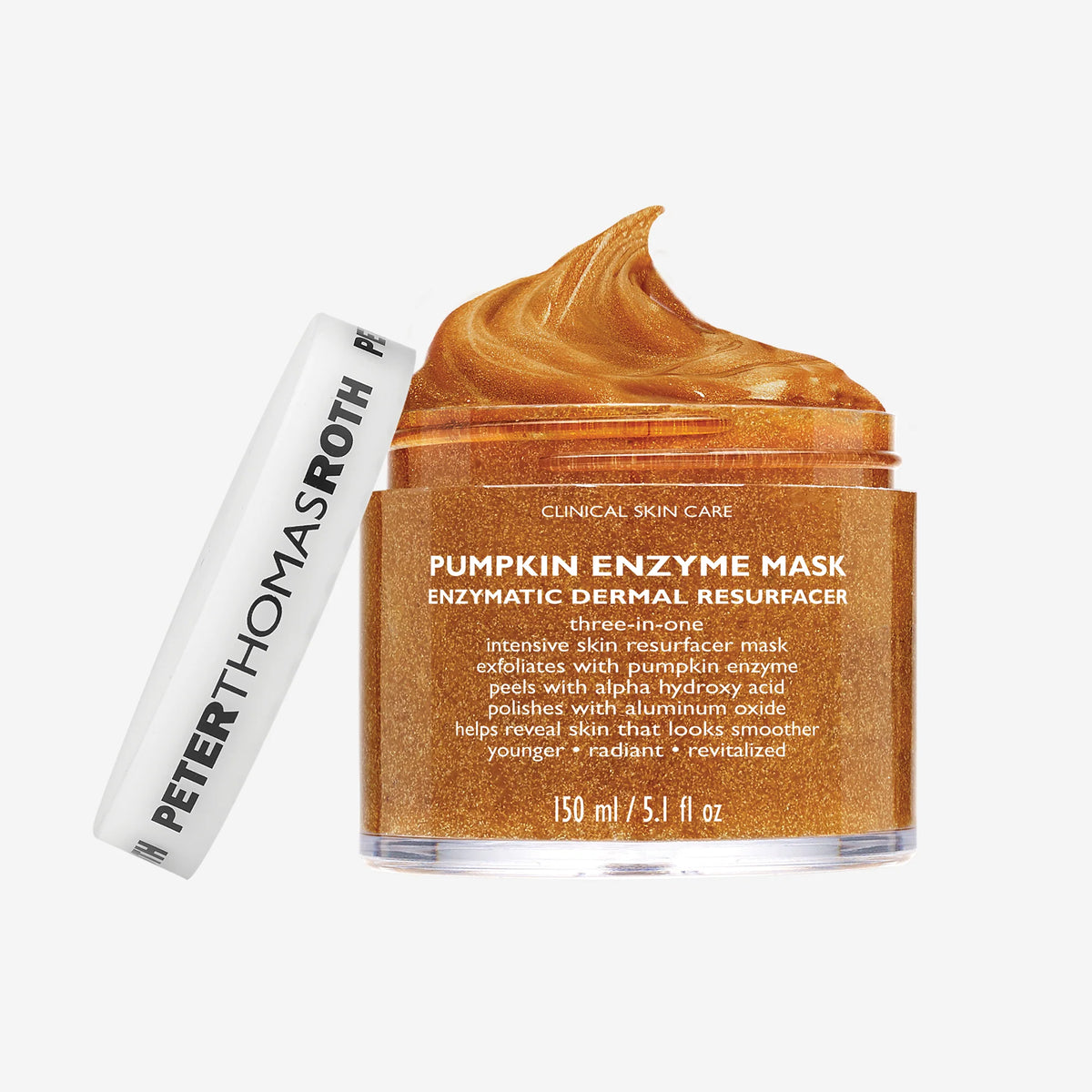 Peter Thomas Roth Pumpkin Enzyme Mask | 5.1 oz | Triple-Action Exfoliating & Brightening Treatment