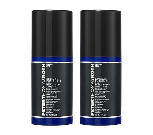 Peter Thomas Roth Retinol Fusion PM Body Moisturizing Treatment | 4 oz | Nighttime Skin Renewal & Hydration